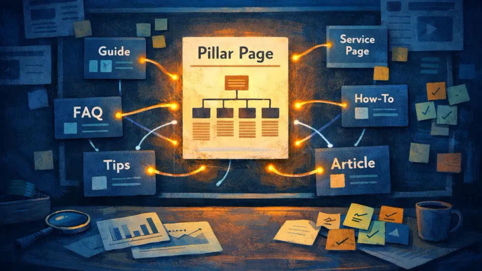 Content Hub erstellen: Themencluster für SEO planen