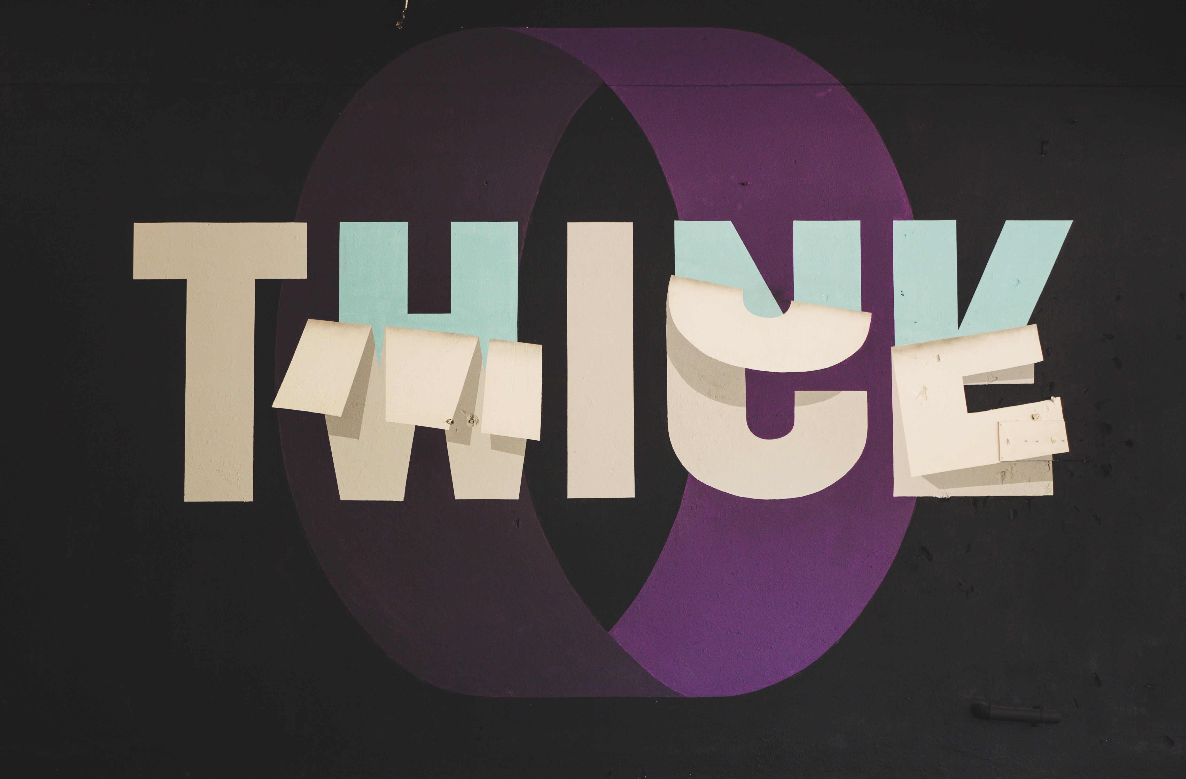 The quality of images is crucial: Think Twice