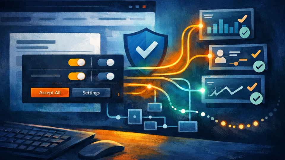 Cookie-Banner, Consent Mode v2 und GA4: Tracking rechtssicher und messbar einrichten