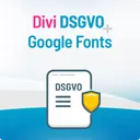 Logo des Divi DSGVO und Google Fonts Plugins