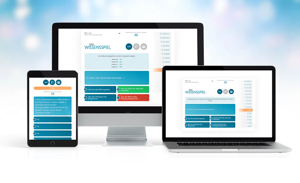 Quiz system for diBew project image