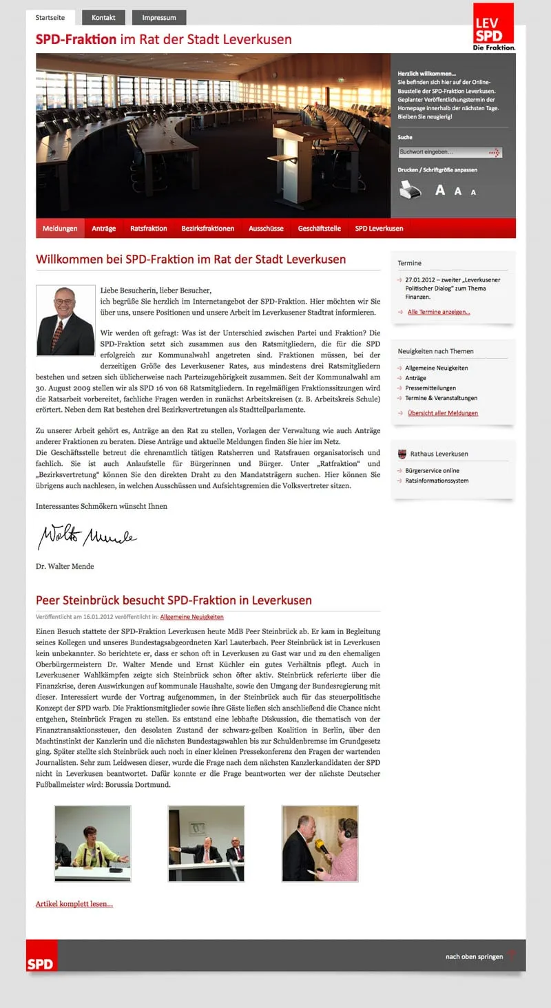 SPD-Fraktion im Rat der Stadt Leverkusen project image