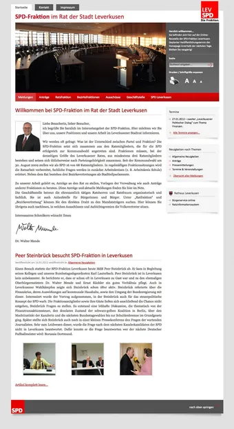 SPD-Fraktion im Rat der Stadt Leverkusen Projektbild
