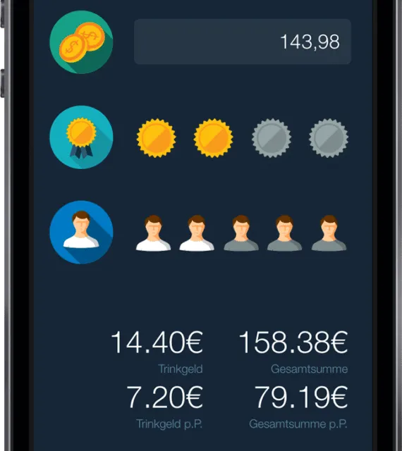Tip calculator iOS / Android App project image