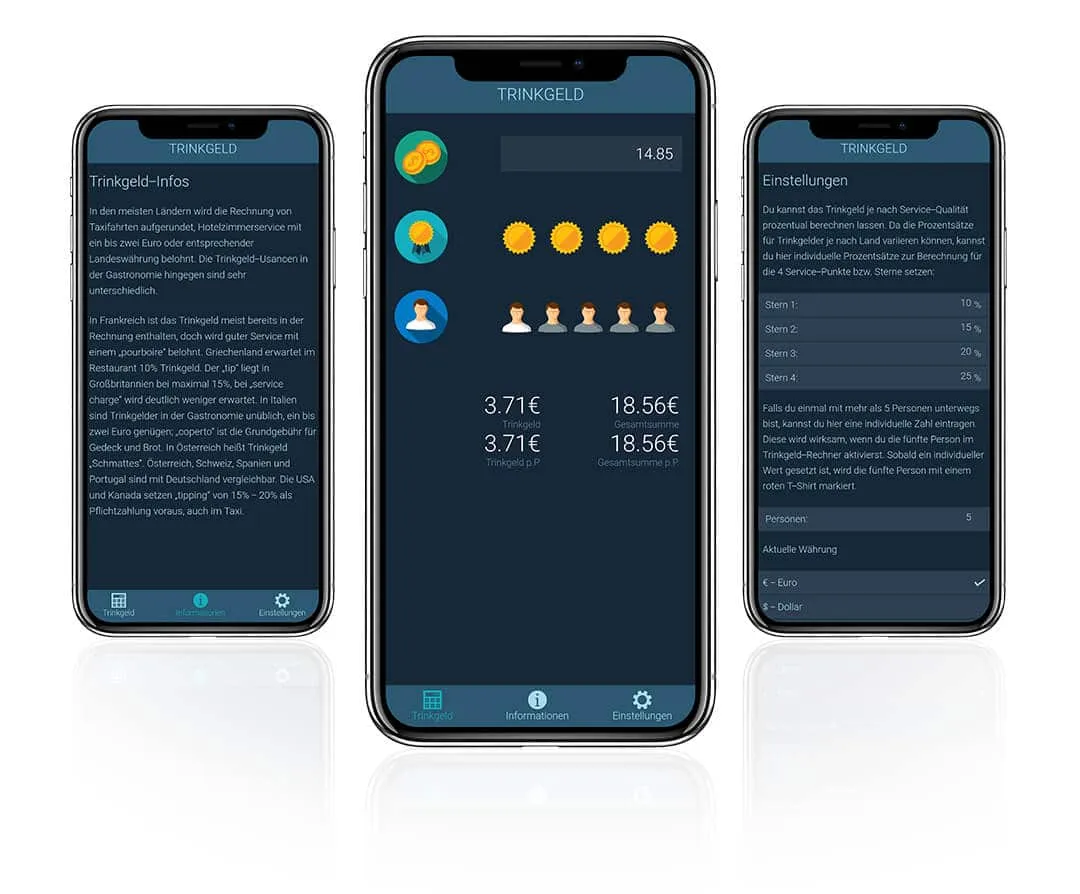 Tip calculator iOS / Android App project image