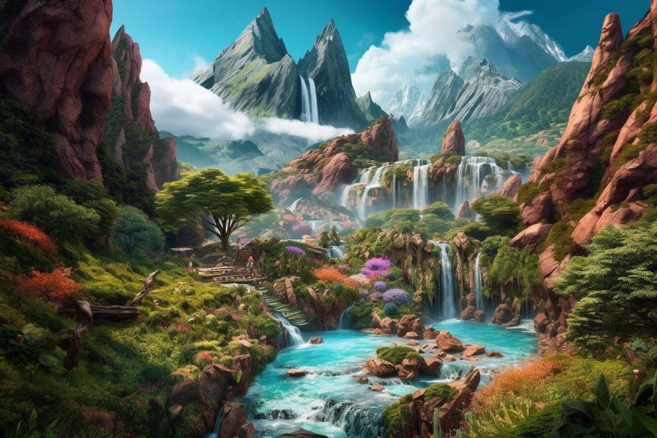 Fantasy Landscape | Artificial intelligence