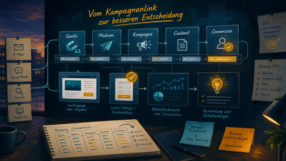 UTM-Parameter richtig nutzen: Kampagnen-Tracking in GA4 strukturieren