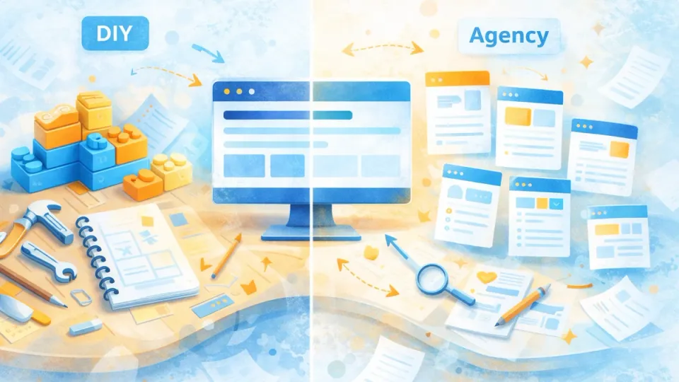 Website selbst erstellen oder Agentur beauftragen?