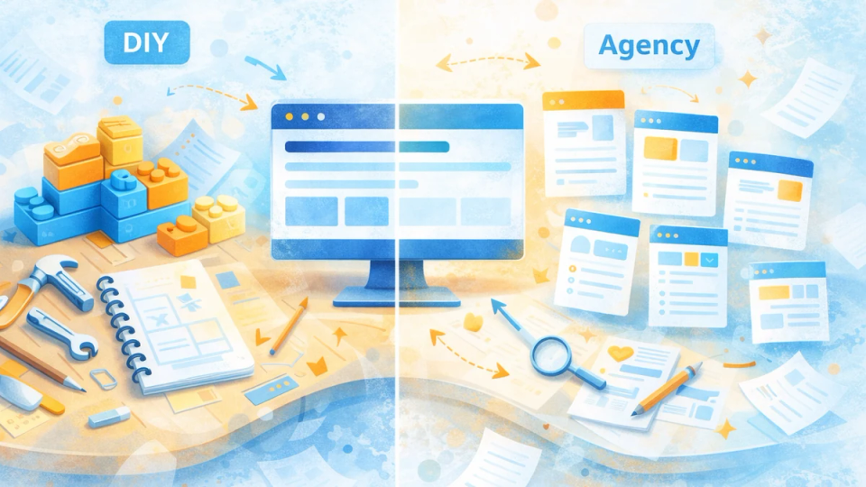 Website selbst erstellen oder Agentur beauftragen?