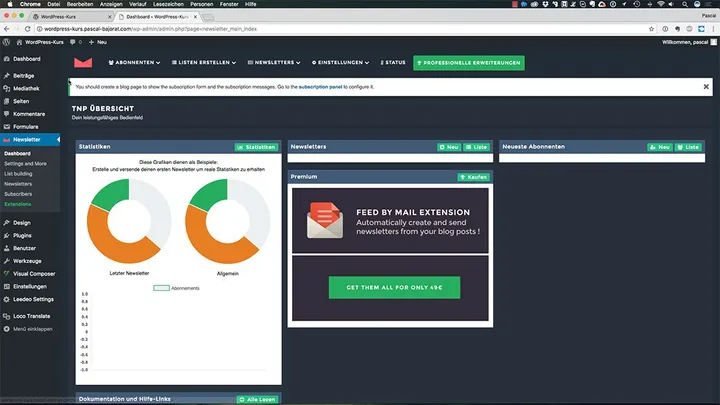 Vermarktung & weitere Workflows