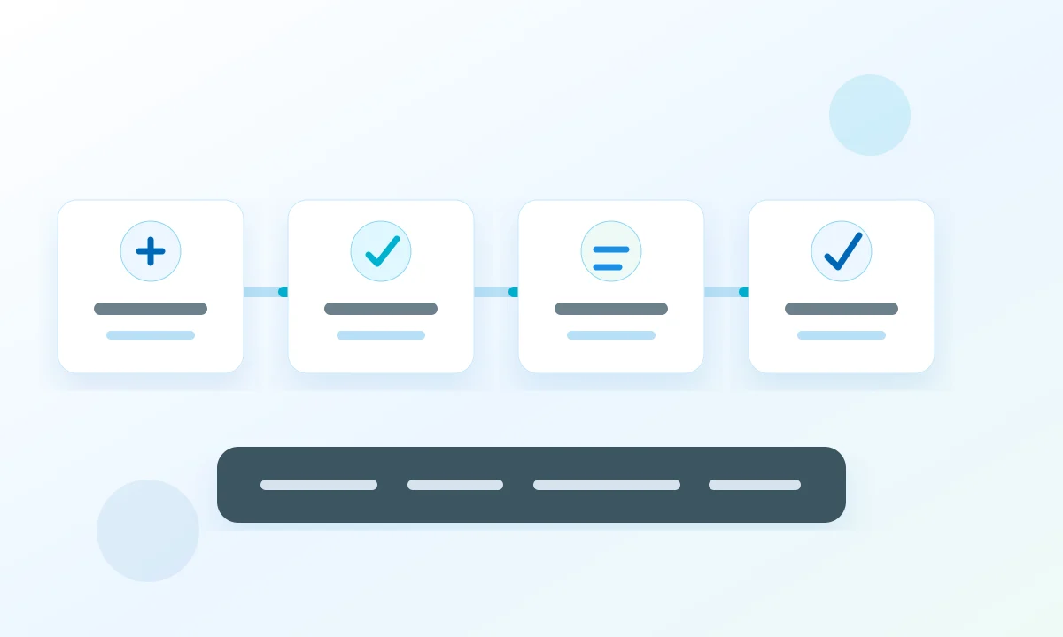 Illustration of a WordPress staging workflow from copy to test to go-live