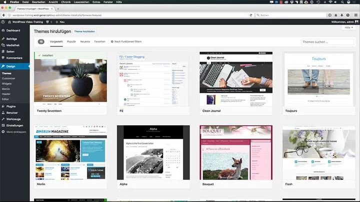 Themes verstehen