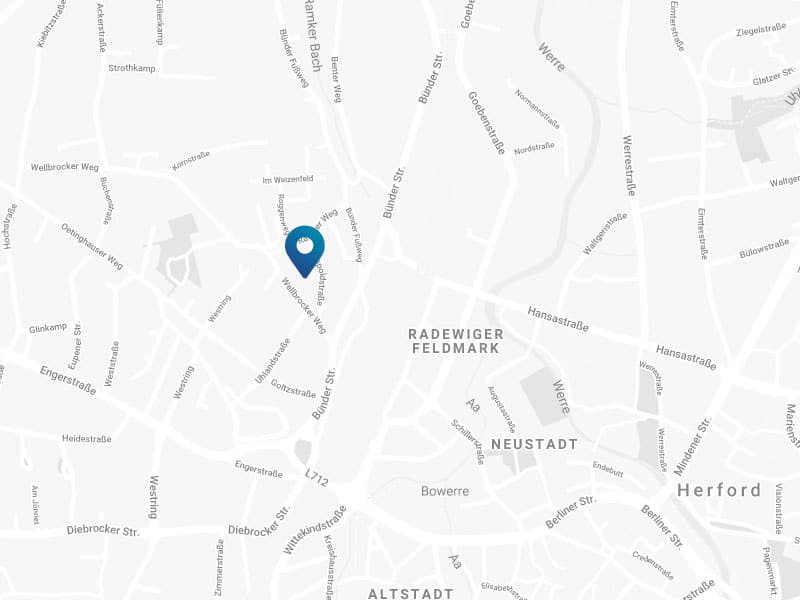 Bajorat Media - Directions map Herford